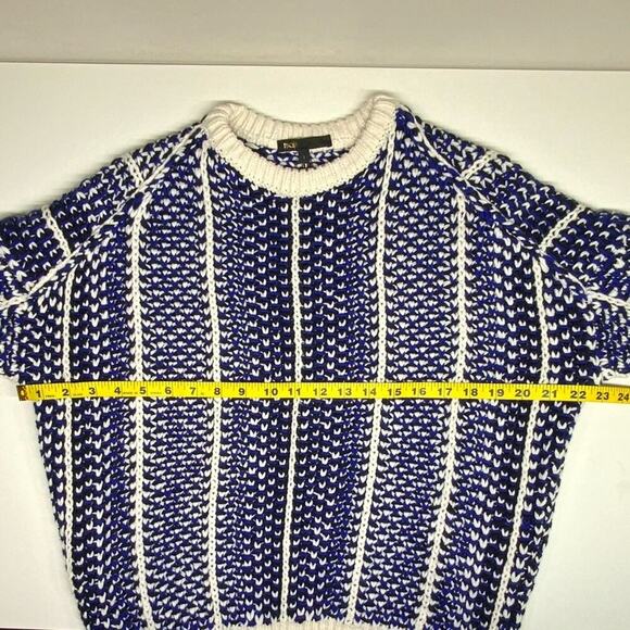 NWT | Maje | Fancy Geo-Pattern Sweater | Blue | Size 1 | Small - Picture 6 of 16